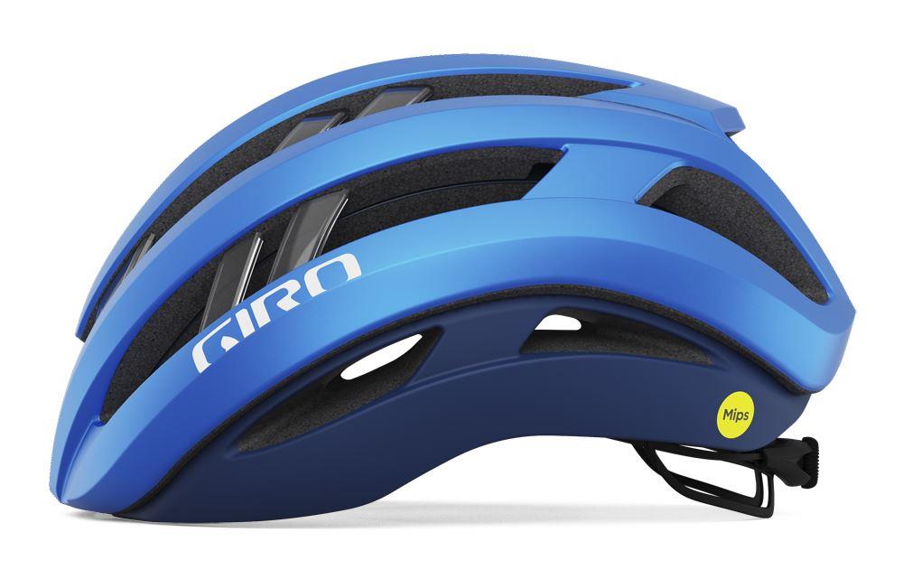 Giro Aries Spherical Road Helmet - Matt Ano Blue - 2024