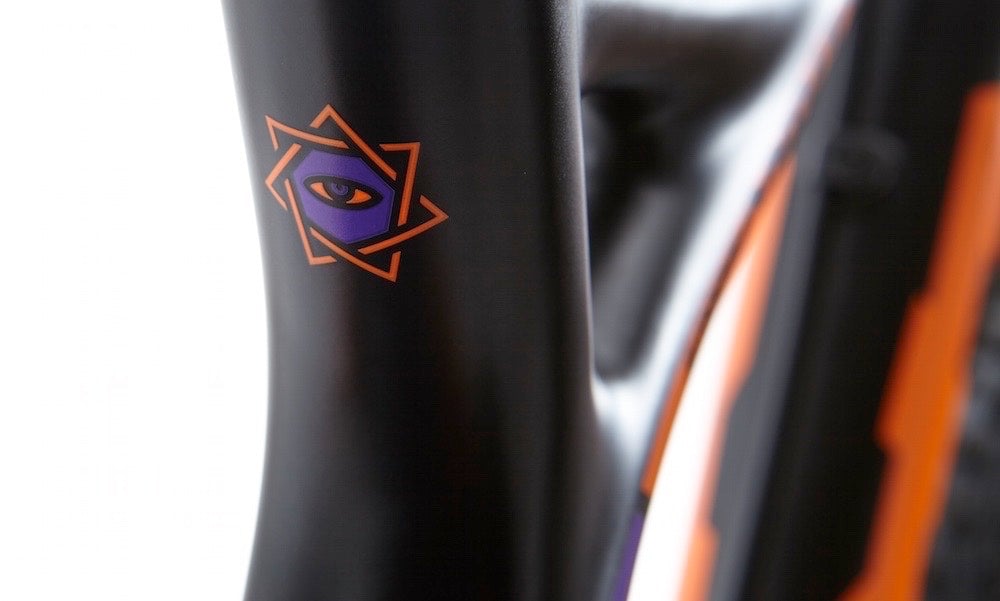 Kona Supreme Operator 26 Downhill Frame - Matt Carbon-Orange-Purple –  Cambria Bike