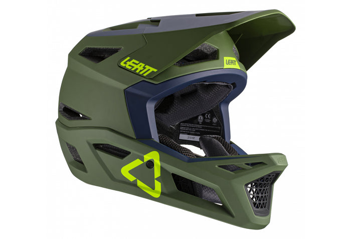 Leatt MTB 4.0 Full Face Helmet - Cactus - 2021 - Cambria Bike