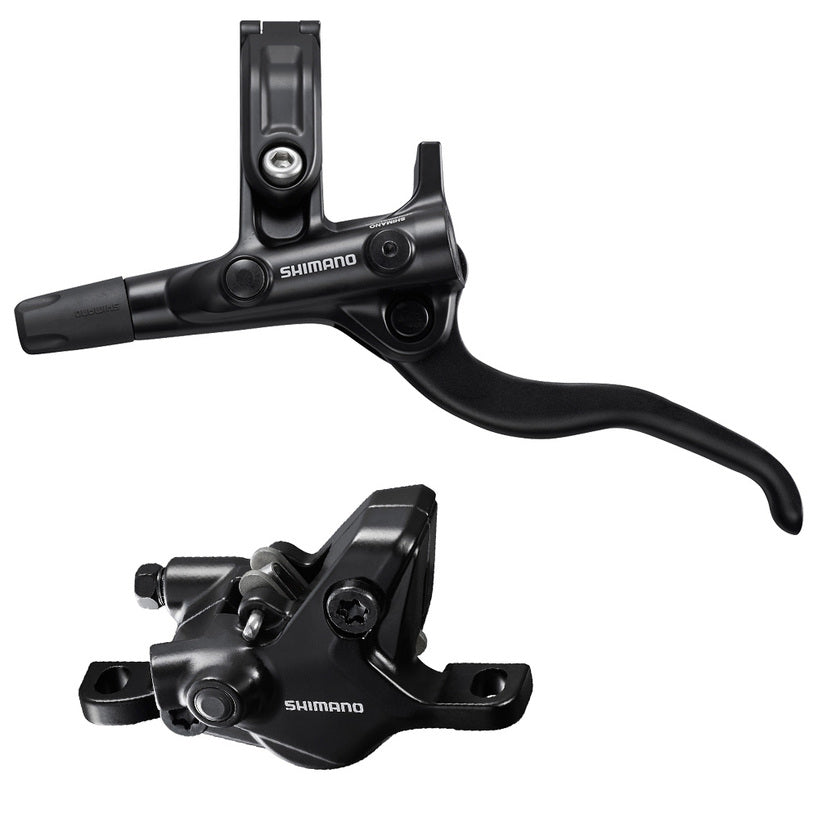 Shimano Deore M4100/MT410 Disc Brake & Lever - Front - Black Black  