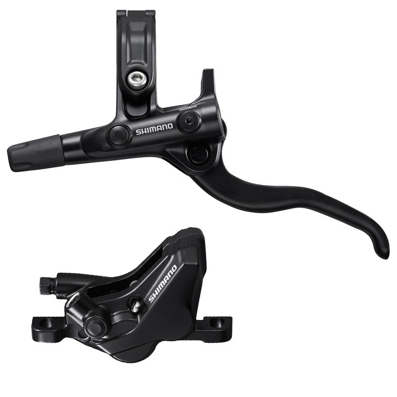 Shimano Deore M4100/MT420 Disc Brake & Lever - Front - Black Black  