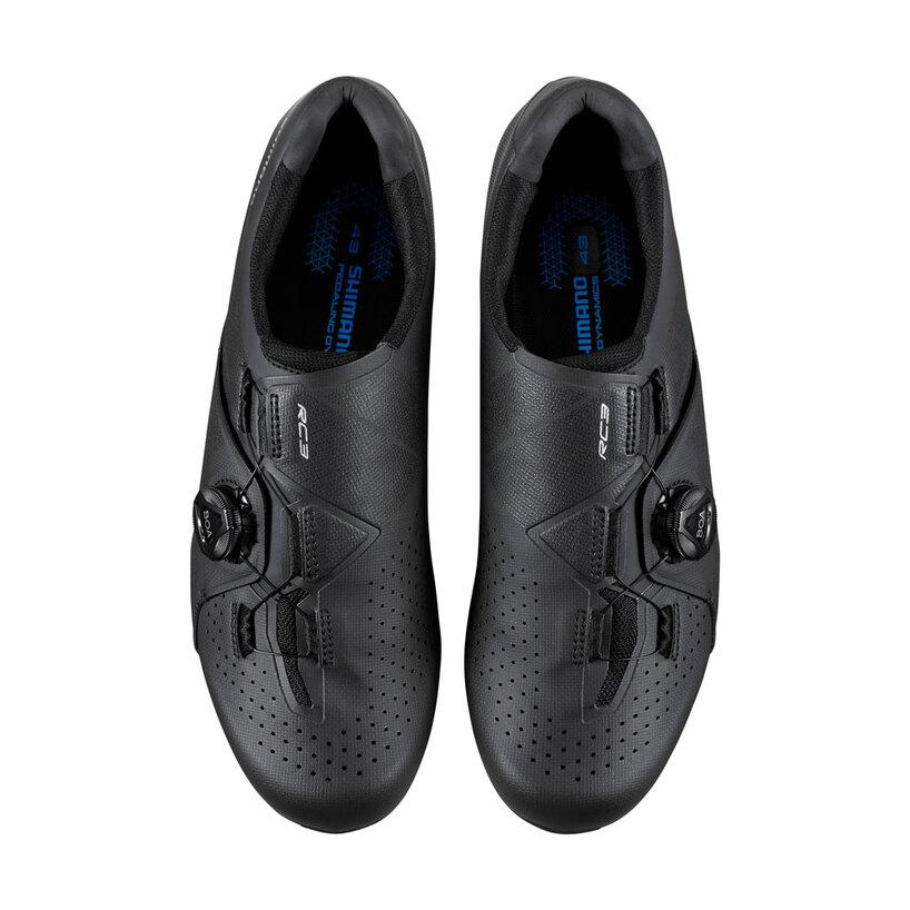 Shimano RC300E Road Shoe - Wide Fit - Black