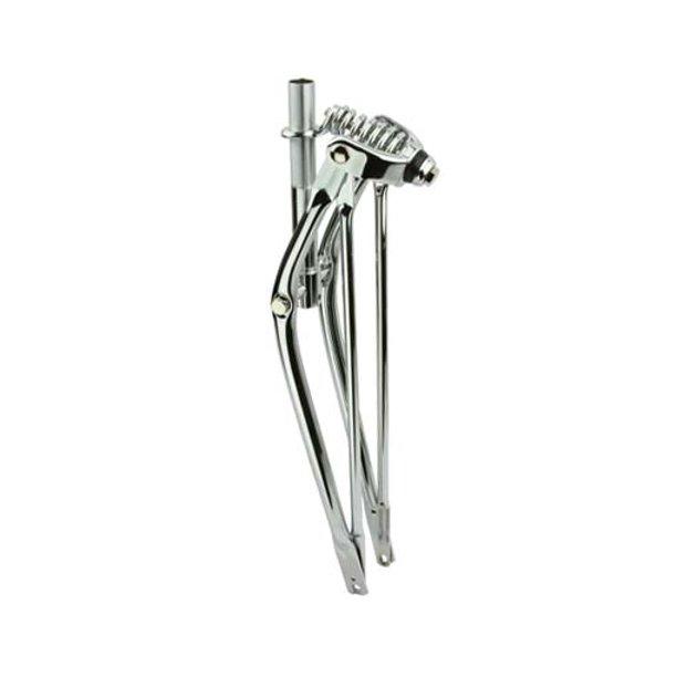 F&R Cycle 26" Classic Spring Fork - Chrome Chrome 1" 