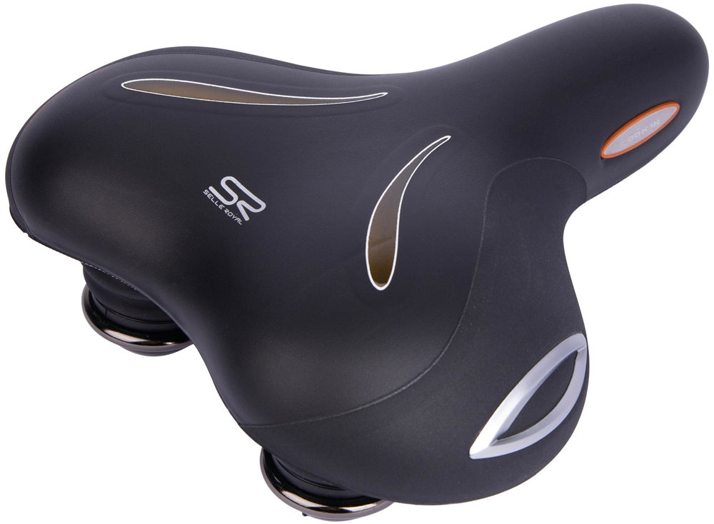 Selle Royal Lookin Relaxed Saddle - Black - Cambria Bike
