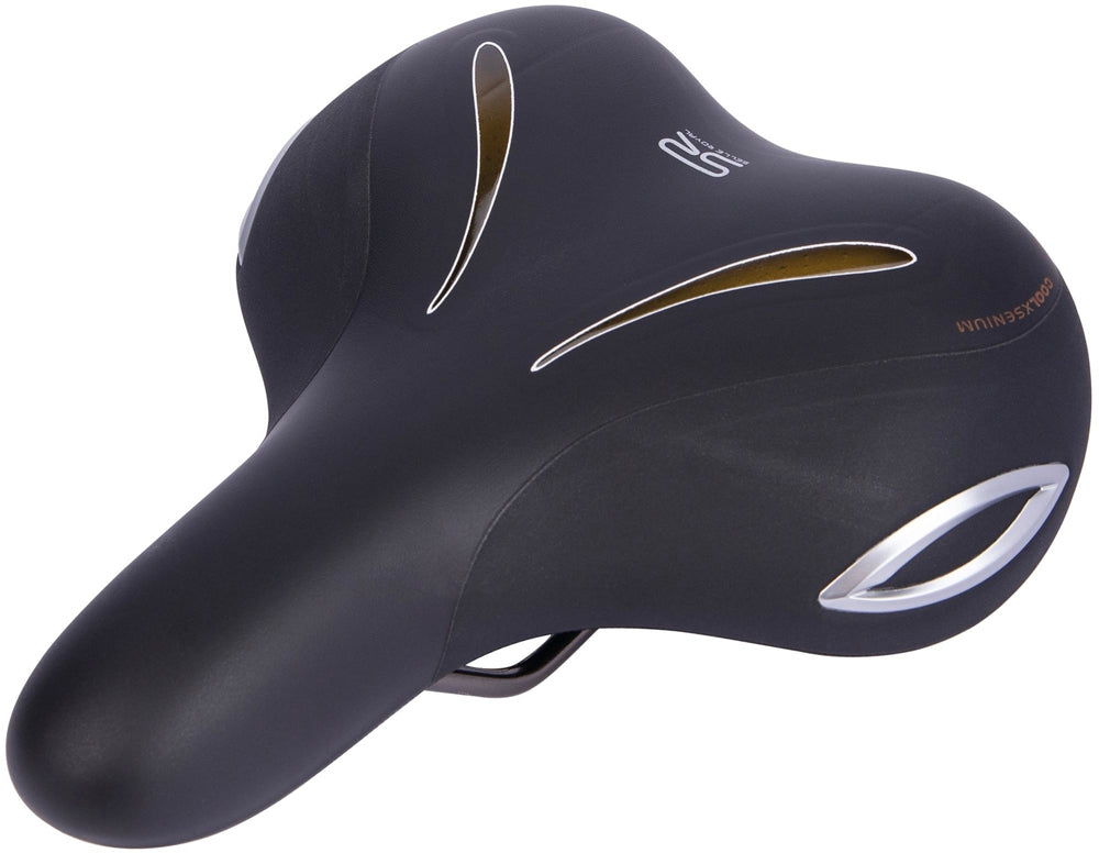 Selle Royal Lookin Relaxed Black - Cambria - Bike Saddle