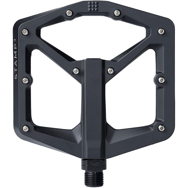 Crank Brothers Stamp 3 Small Platform Pedals - Black Black  