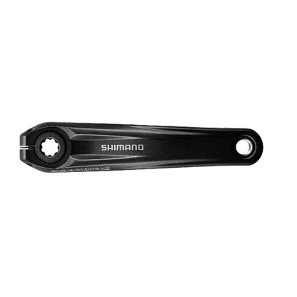 Shimano E8000 Crank Arm Set - Black