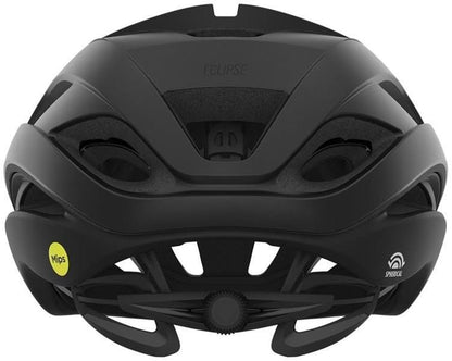Giro Eclipse Spherical Road Helmet - Matt Black-Gloss Black