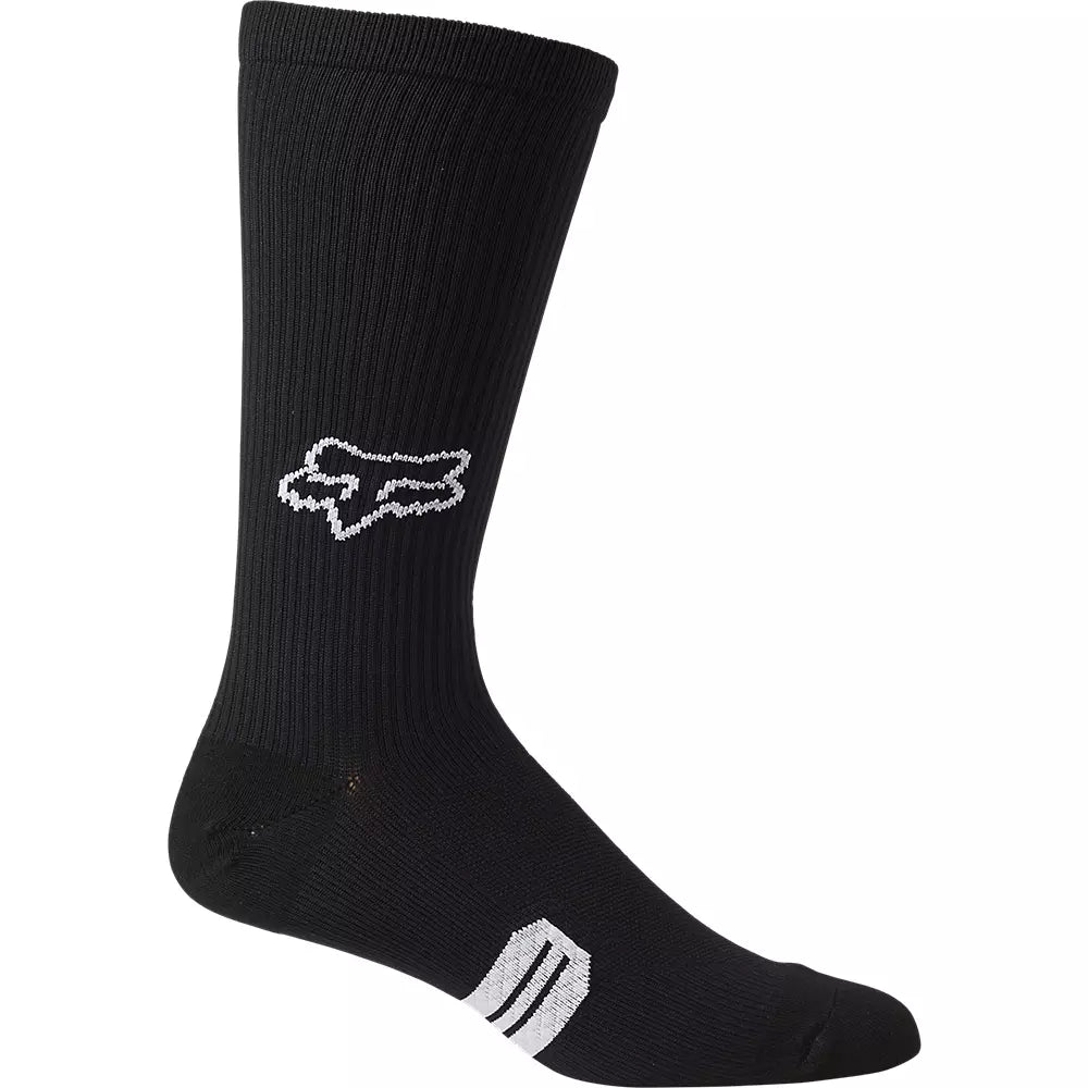 Fox Racing 10" Ranger Sock - Black - 2022 Black Small/Medium 