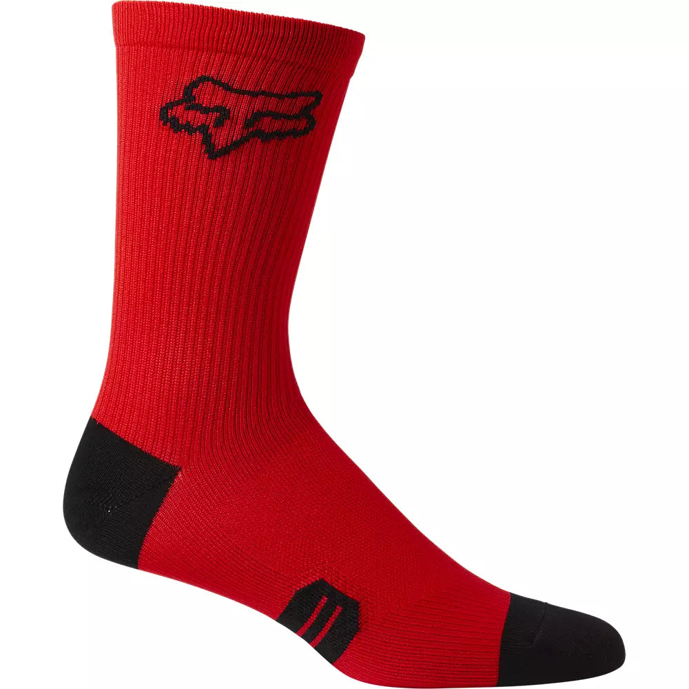 Fox Racing 6" Ranger Sock - Flo Red - 2022 Flo Red Small/Medium 