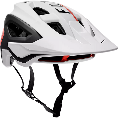 Fox Racing Speedframe Pro MTB Helmet - Blocked - White-Black