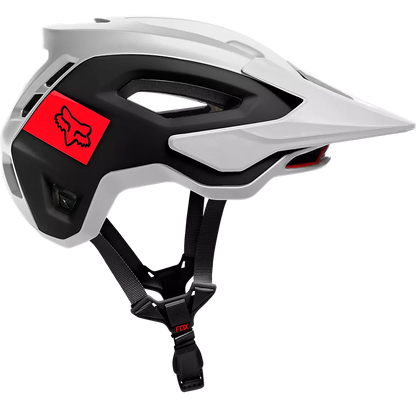 Fox Racing Speedframe Pro MTB Helmet - Blocked - White-Black