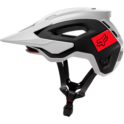 Fox Racing Speedframe Pro MTB Helmet - Blocked - White-Black