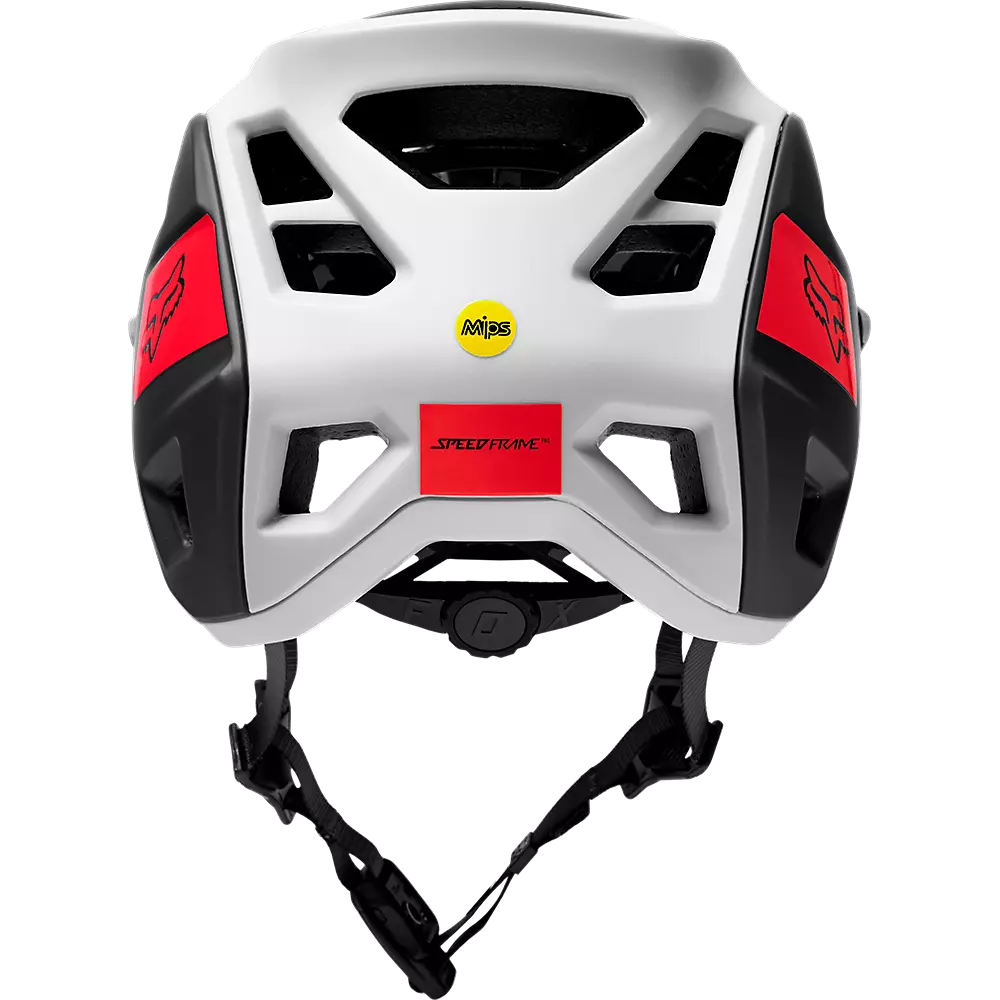 Fox Racing Speedframe Pro MTB Helmet - Blocked - White-Black - Cambria Bike