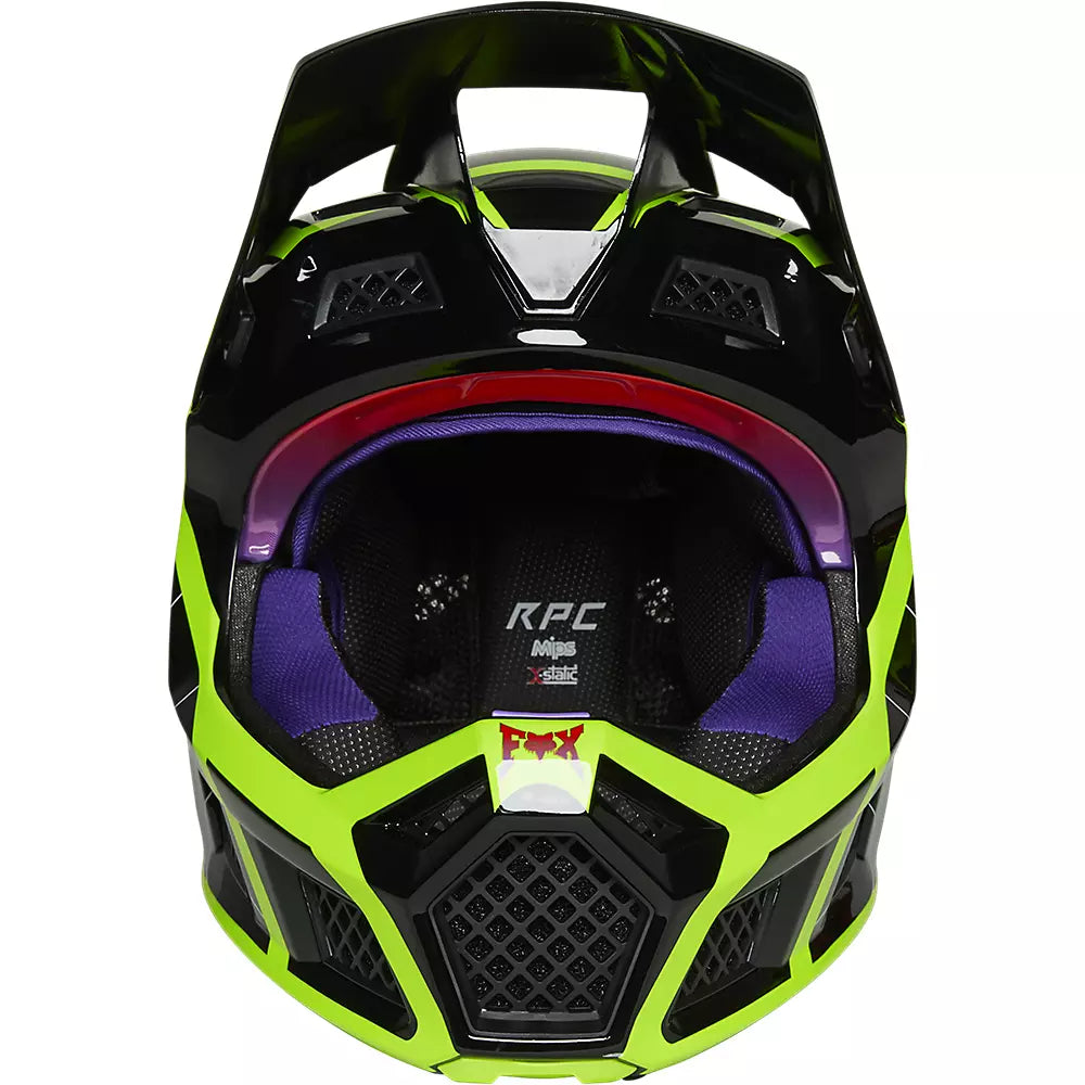 Fox Racing Rampage Pro Carbon Mips Full Face Helmet - Celz - Black