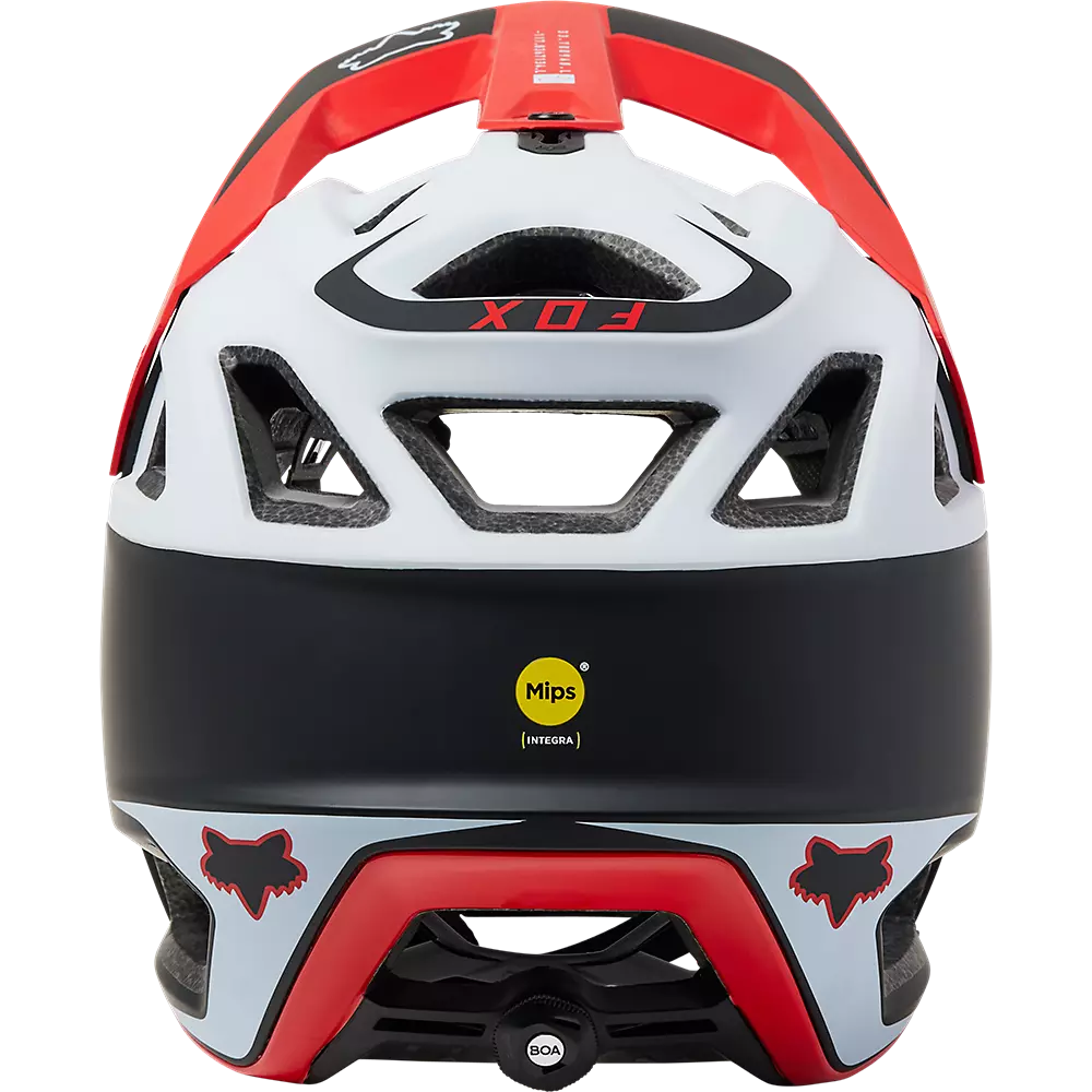 Fox Racing ProFrame RS Full Face Helmet - Sumyt - Black-Red - 2022