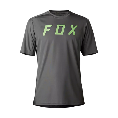 Fox Racing Ranger Short Sleeve MTB Race Jersey - Moth - Pewter