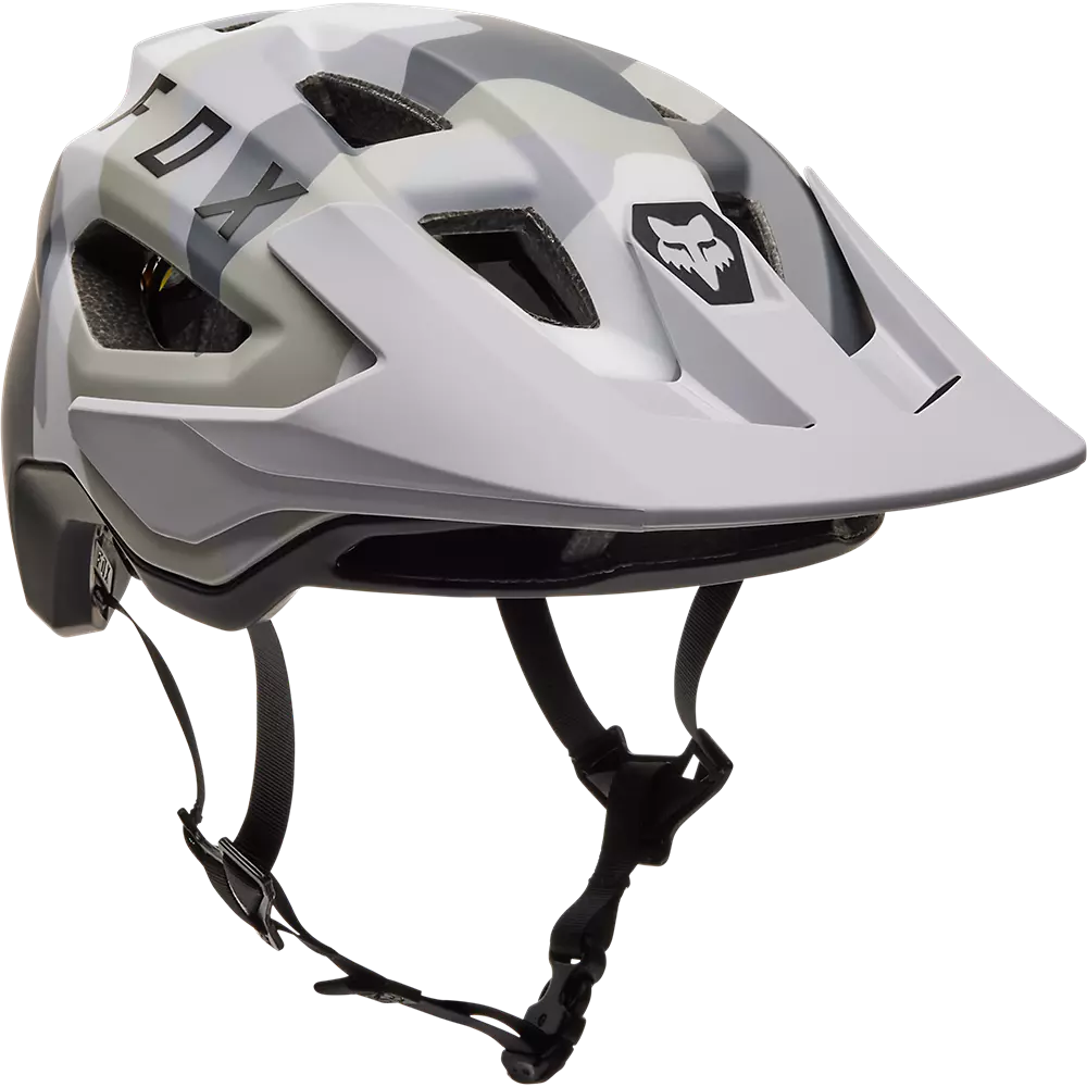 Fox Racing Speedframe MTB Helmet - Camo - Light Gray