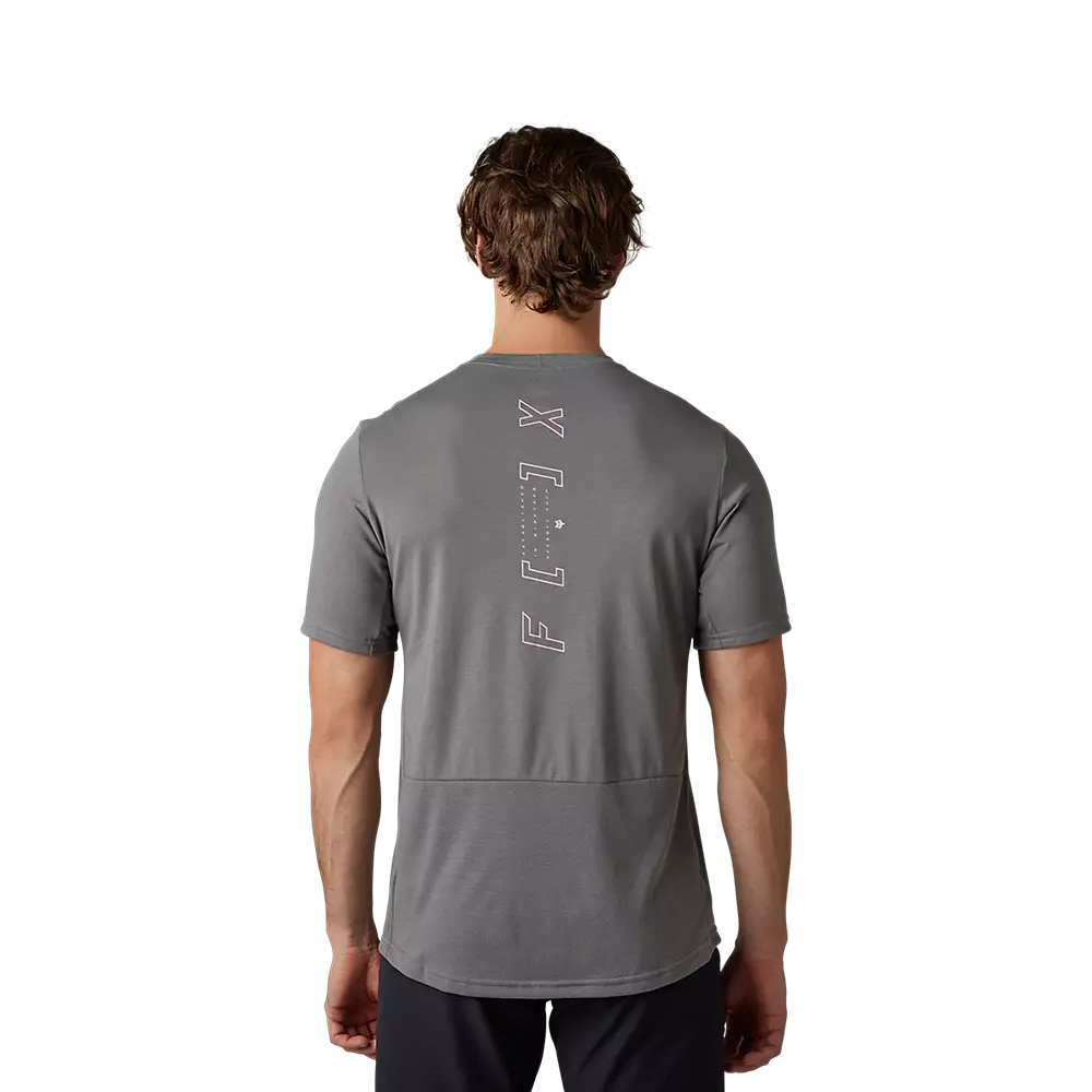 Fox Racing Ranger Dri Release Short Sleeve MTB Jersey - Emit - Pewter