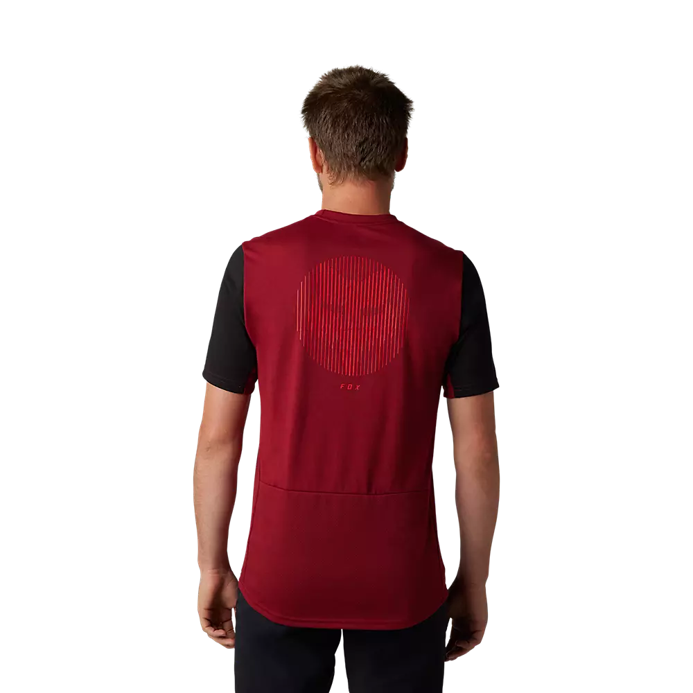 Fox Racing Ranger Dri Release Short Sleeve MTB Jersey - Race - Bordeaux