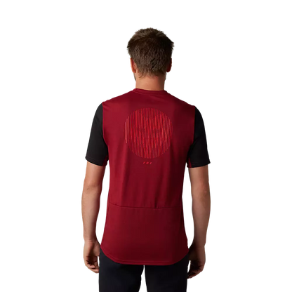 Fox Racing Ranger Dri Release Short Sleeve MTB Jersey - Race - Bordeaux