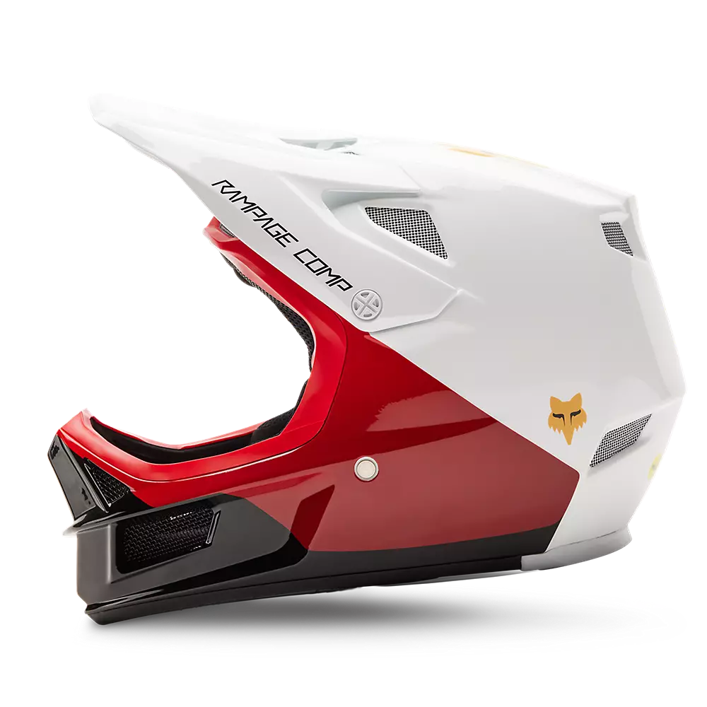 Fox Racing Rampage Comp Baysik Full Face Helmet - White