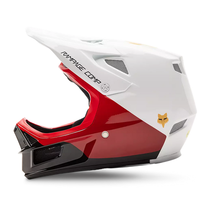 Fox Racing Rampage Comp Baysik Full Face Helmet - White