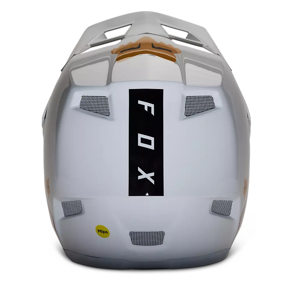 Fox Racing Rampage Comp Baysik Full Face Helmet - White