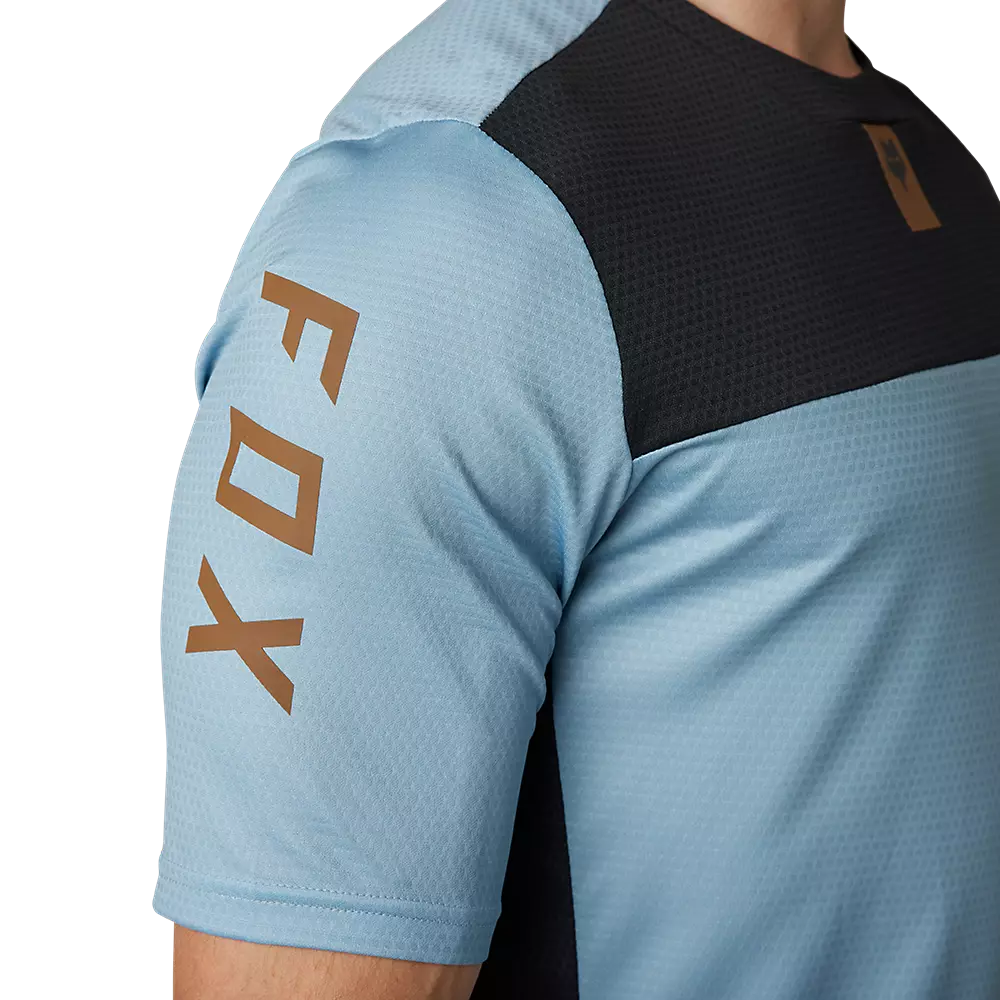 Fox Racing Defend Short Sleeve MTB Jersey - Gunmetal