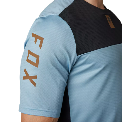 Fox Racing Defend Short Sleeve MTB Jersey - Gunmetal