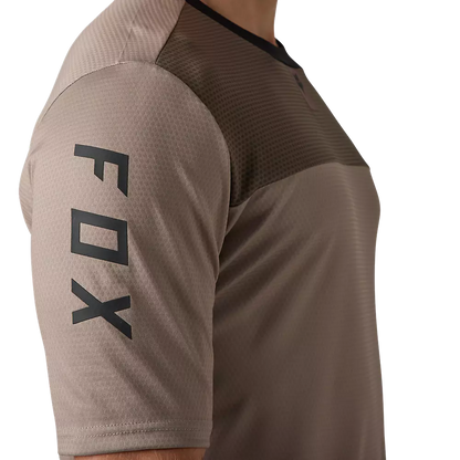 Fox Racing Defend Short Sleeve MTB Jersey - Mocca