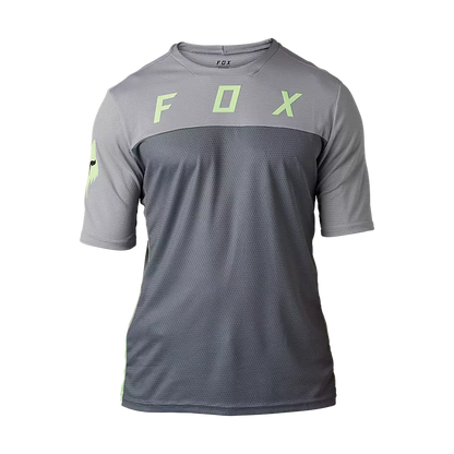 Fox Racing Defend Short Sleeve MTB Jersey - CEKT - Black-Gray