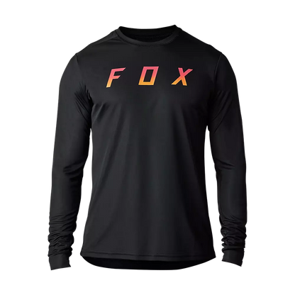 Fox Racing Ranger Long Sleeve MTB Jersey - Dose - Black