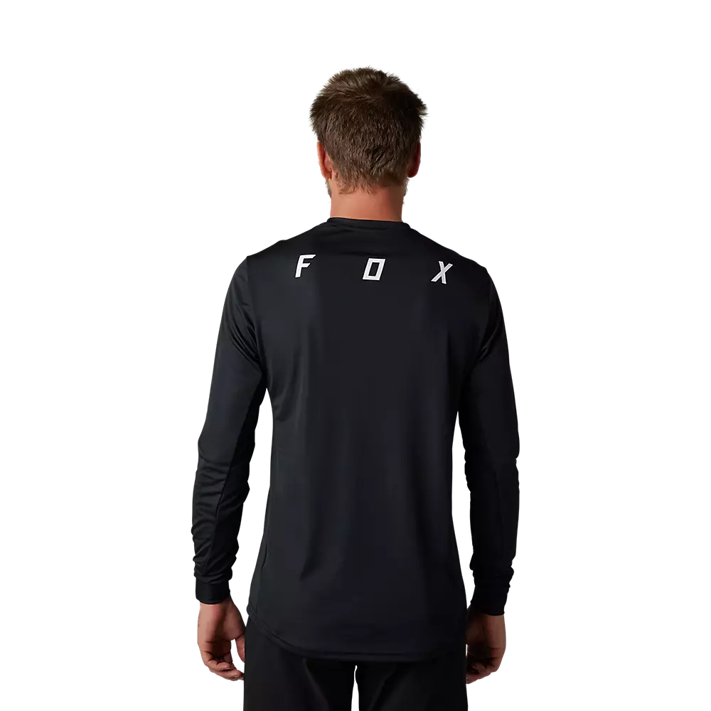 Fox Racing Ranger Long Sleeve MTB Jersey - Keel - Bordeaux