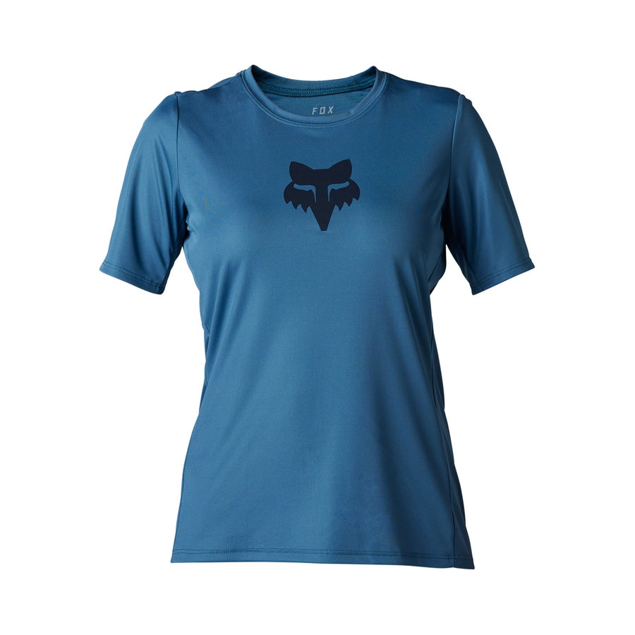 Fox Racing Ranger Short Sleeve MTB Jersey - Foxhead - Womens - Dark Slate