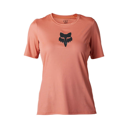 Fox Racing Ranger Short Sleeve MTB Jersey - Foxhead - Womens - Salmon