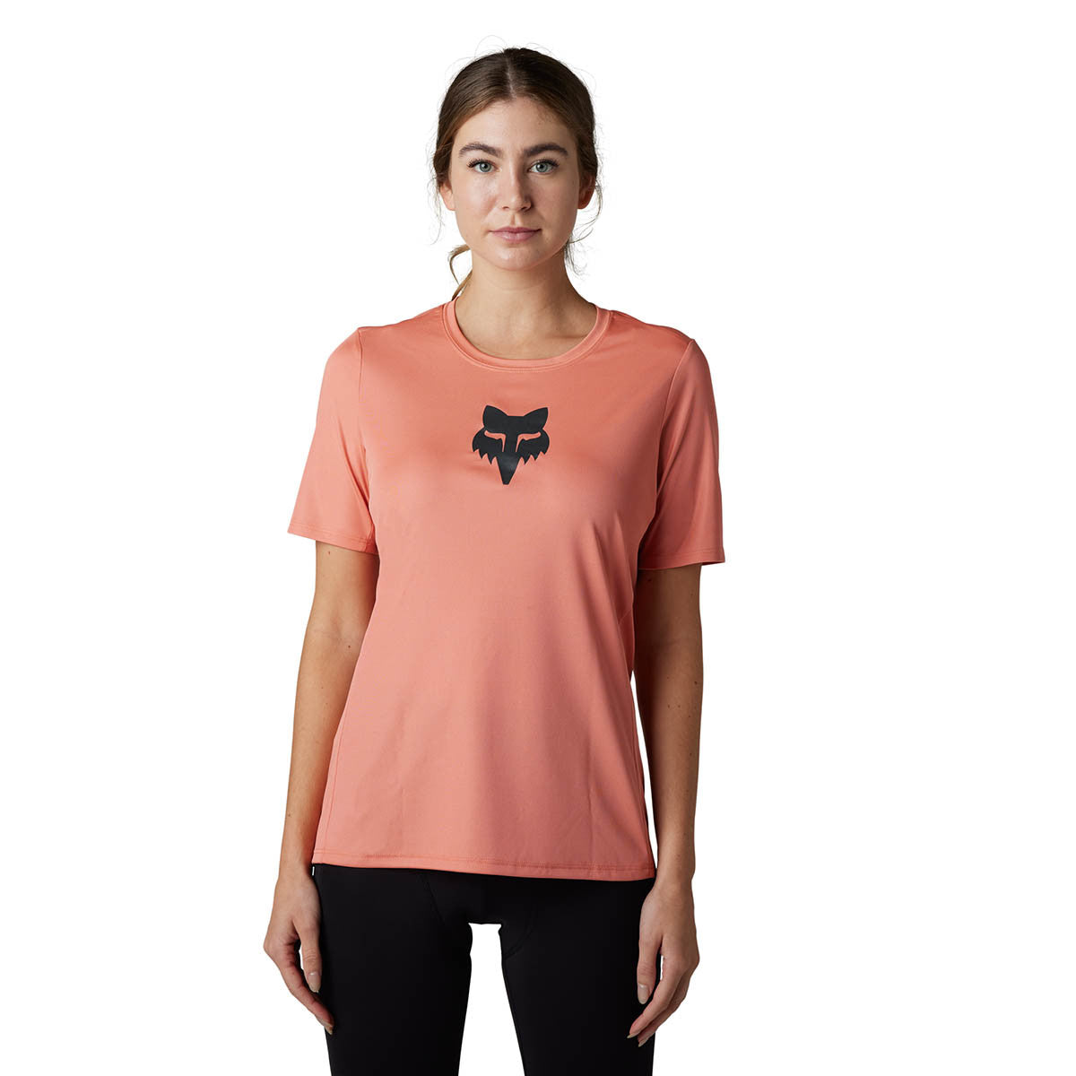 Fox Racing Ranger Short Sleeve MTB Jersey - Foxhead - Womens - Salmon