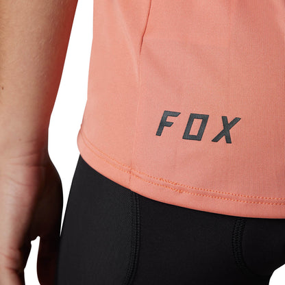 Fox Racing Ranger Short Sleeve MTB Jersey - Foxhead - Womens - Salmon