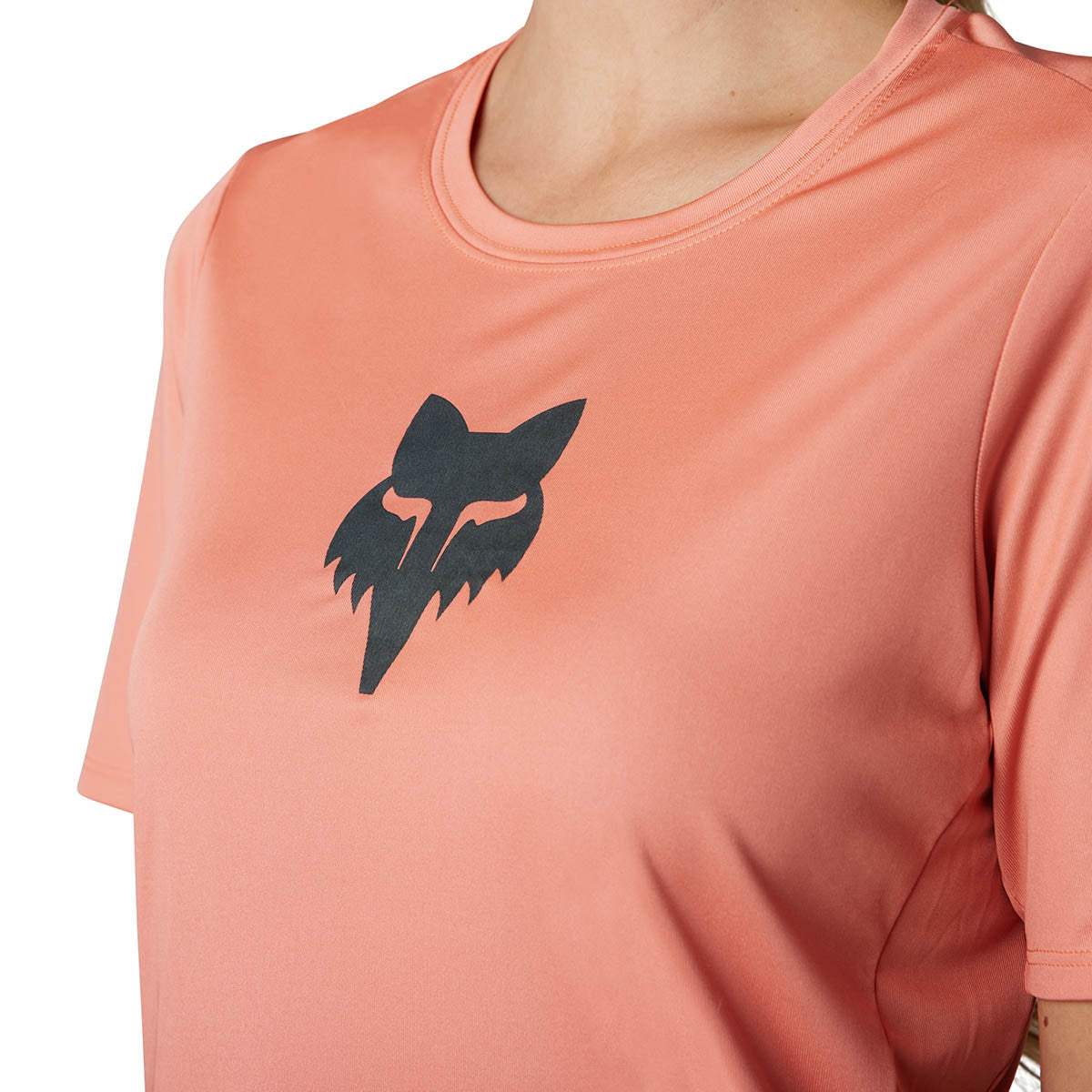 Fox Racing Ranger Short Sleeve MTB Jersey - Foxhead - Womens - Salmon