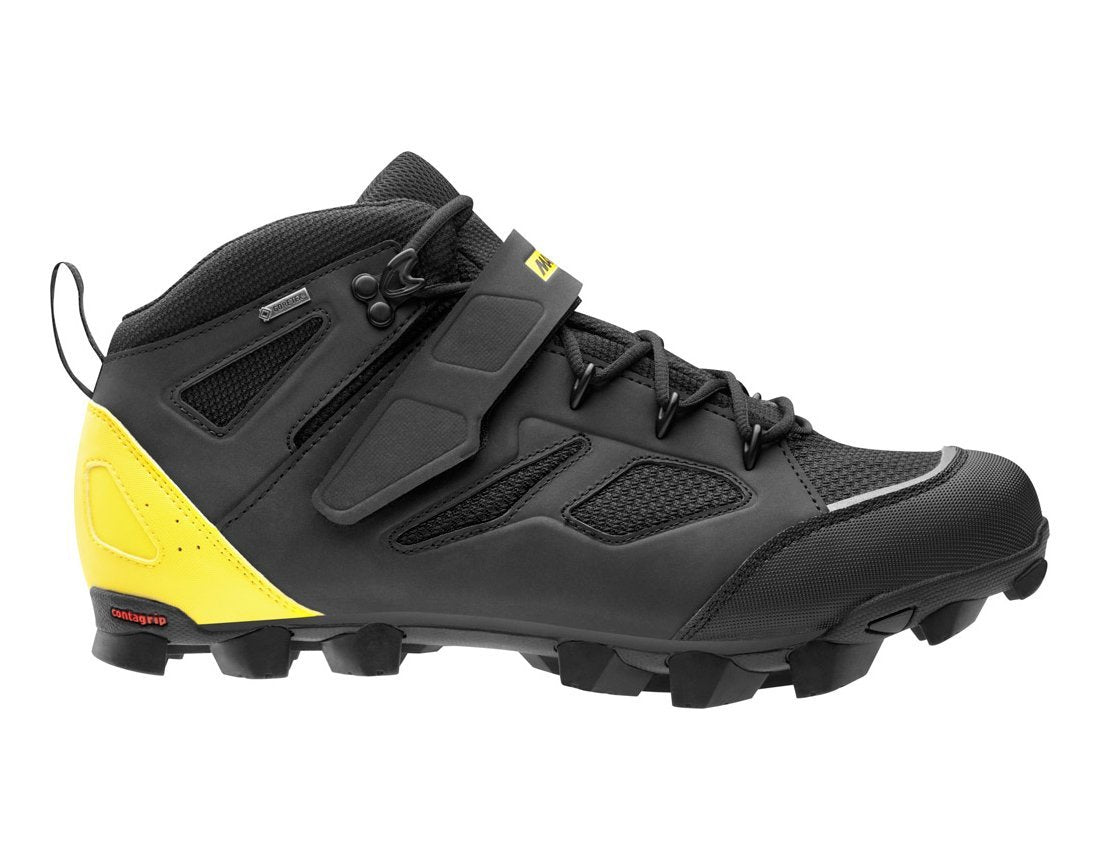 Mavic XA Pro H2O GTX MTB Shoe - Black-Yellow Mavic-Black - Cambria