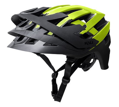 Kali Interceptor Halo MTB Helmet - Matt Fluo Yellow-Black