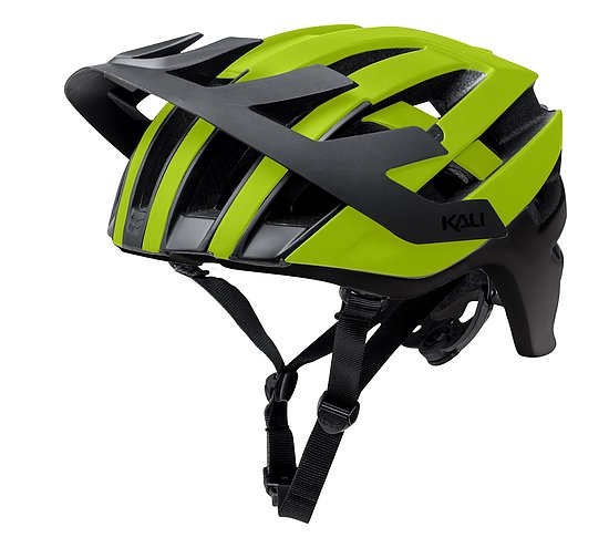 Kali Interceptor Halo MTB Helmet - Matt Fluo Yellow-Black