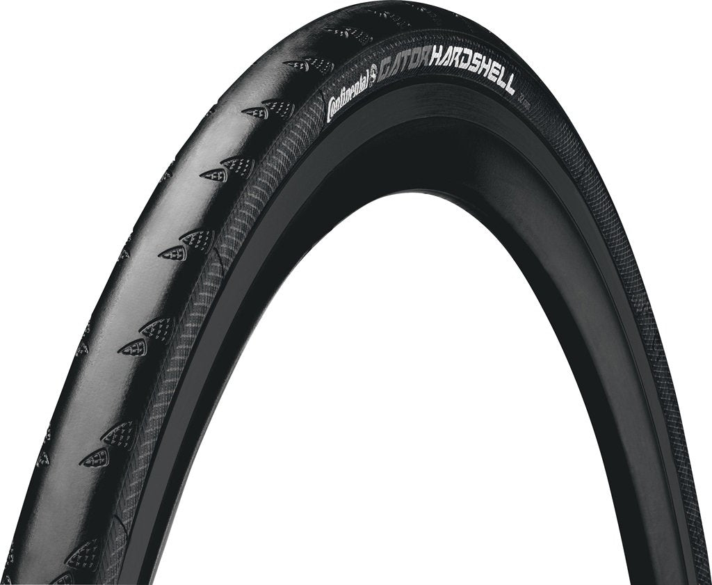 Continental Gator Hardshell Black Edition 700c Folding Road Tire Black 23c Duraskin