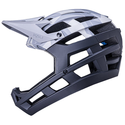 Kali Invader 2.0 Enduro Helmet - Camo Matt Gray-Black