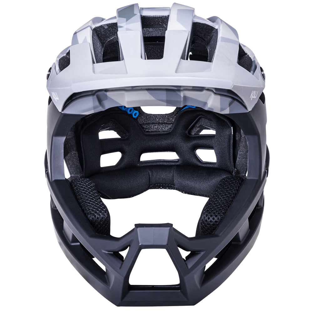 Kali Invader 2.0 Enduro Helmet - Camo Matt Gray-Black