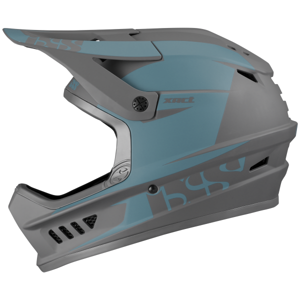 iXS Xact Evo Full Face Helmet - Ocean-Graphite