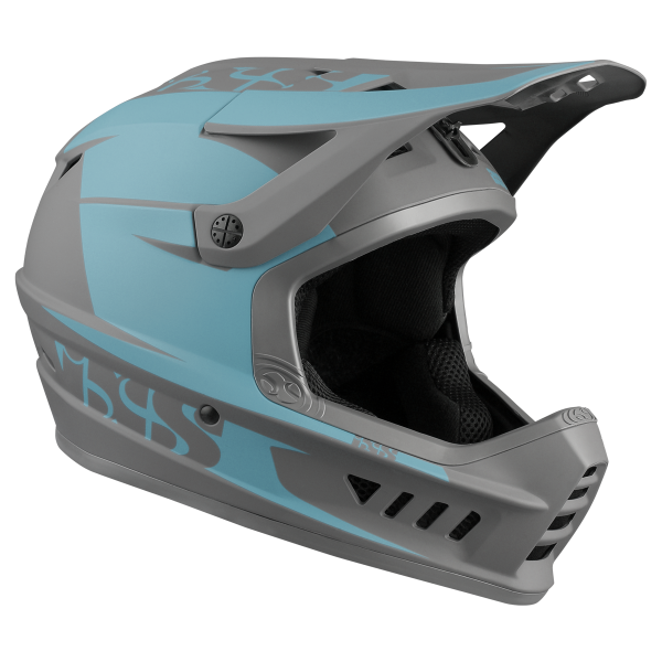 iXS Xact Evo Full Face Helmet - Ocean-Graphite