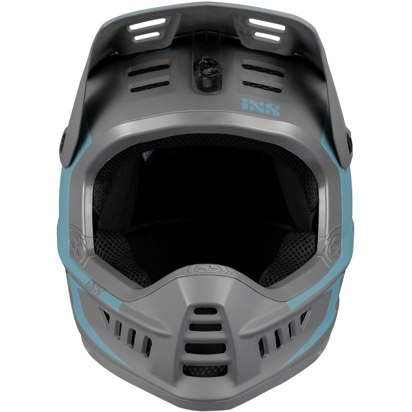 iXS Xact Evo Full Face Helmet - Ocean-Graphite