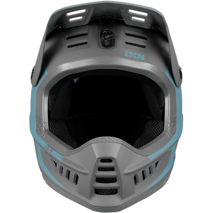 iXS Xact Evo Full Face Helmet - Ocean-Graphite