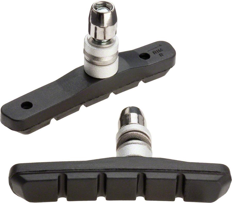 Jagwire Mountain Sport MTB V-Brake Pads - Black Black Threaded Post 